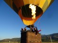 Premium hot air balloon Barcelona - sunrise flight over Catalonia