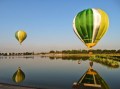Premium hot air balloon Barcelona - sunrise flight over Catalonia